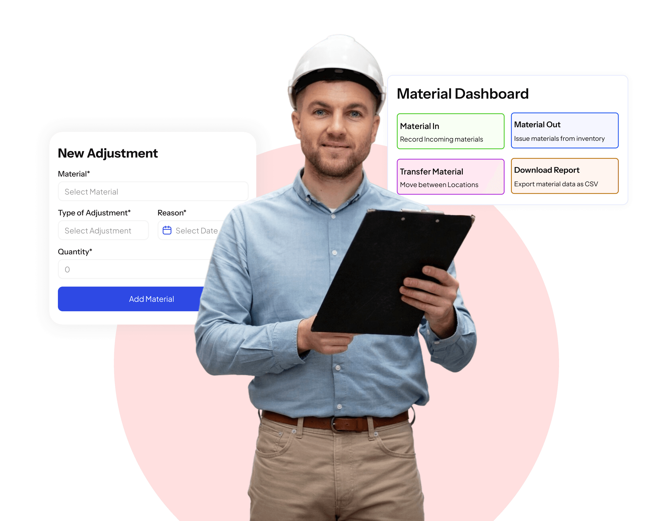SuperManage HRMS covering attendance, documents, advances, approvals, rewards, and more